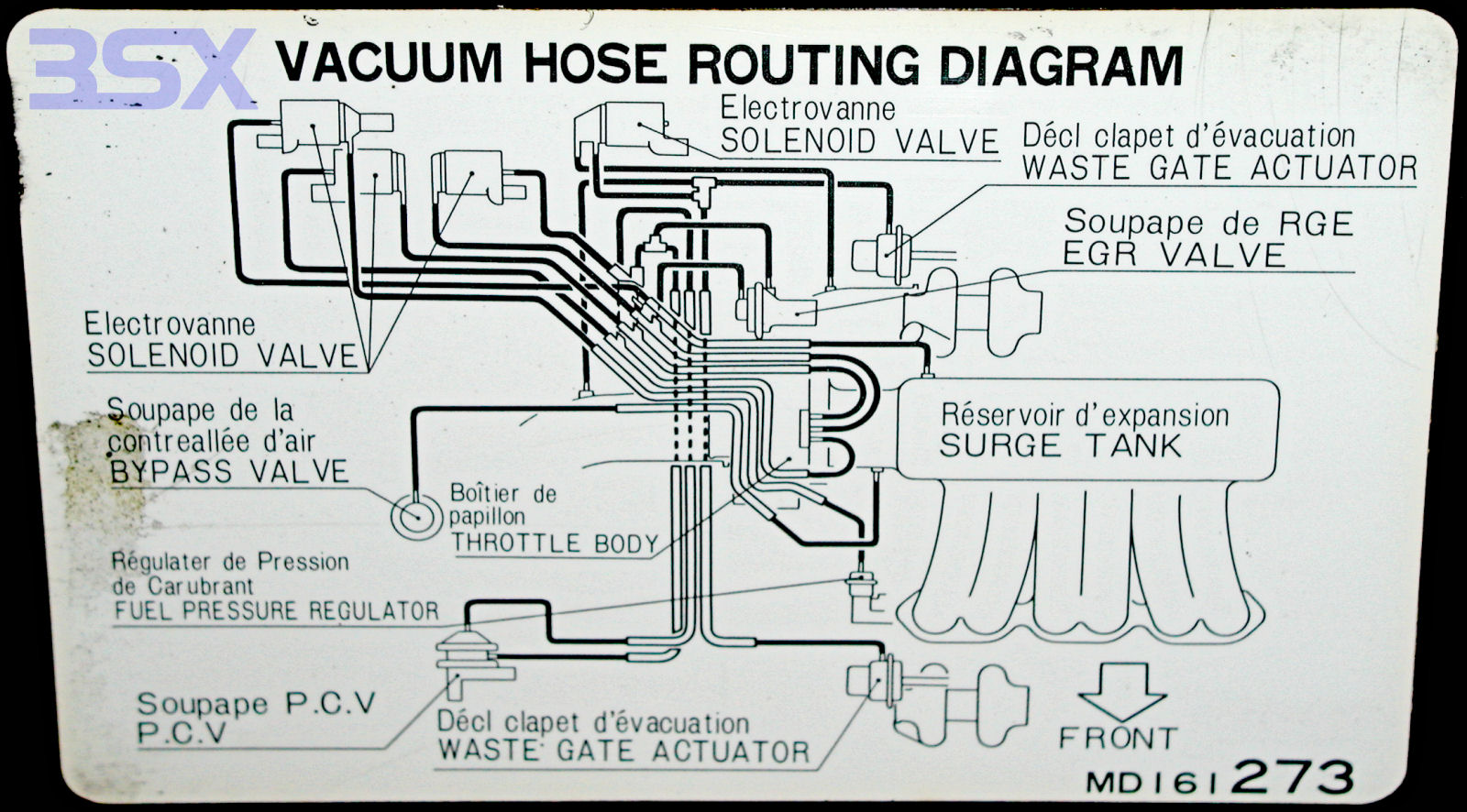Vacuum Diagram Engine Repair Block